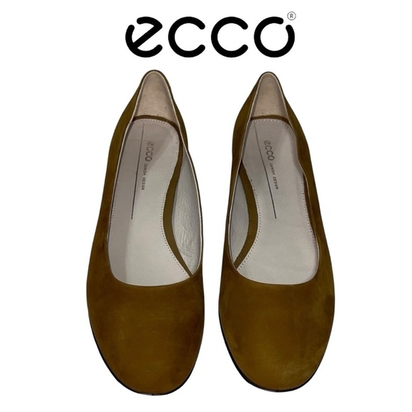 ecco Anine (NWT) Suede Leather Ballet Flats, Size 10 - Picture 10 of 11